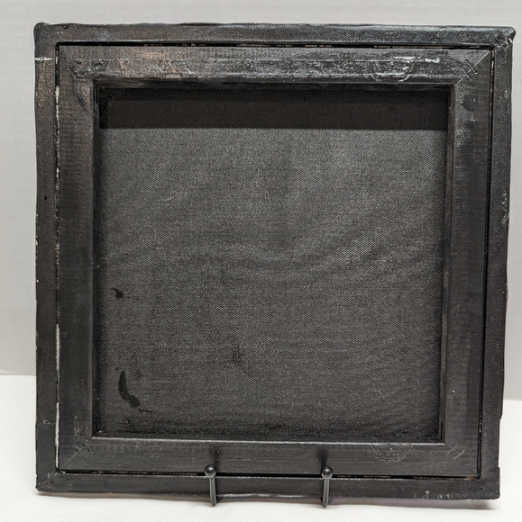 HandPainted Acrylic on Canvas "Midnight Mardi Gras" - Picture 4 of 6